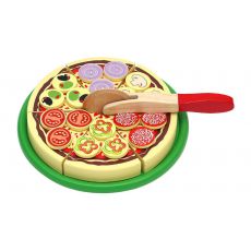 Dřevěná krájecí pizza