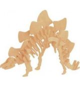 3D dřevěné puzzle stegosaurus